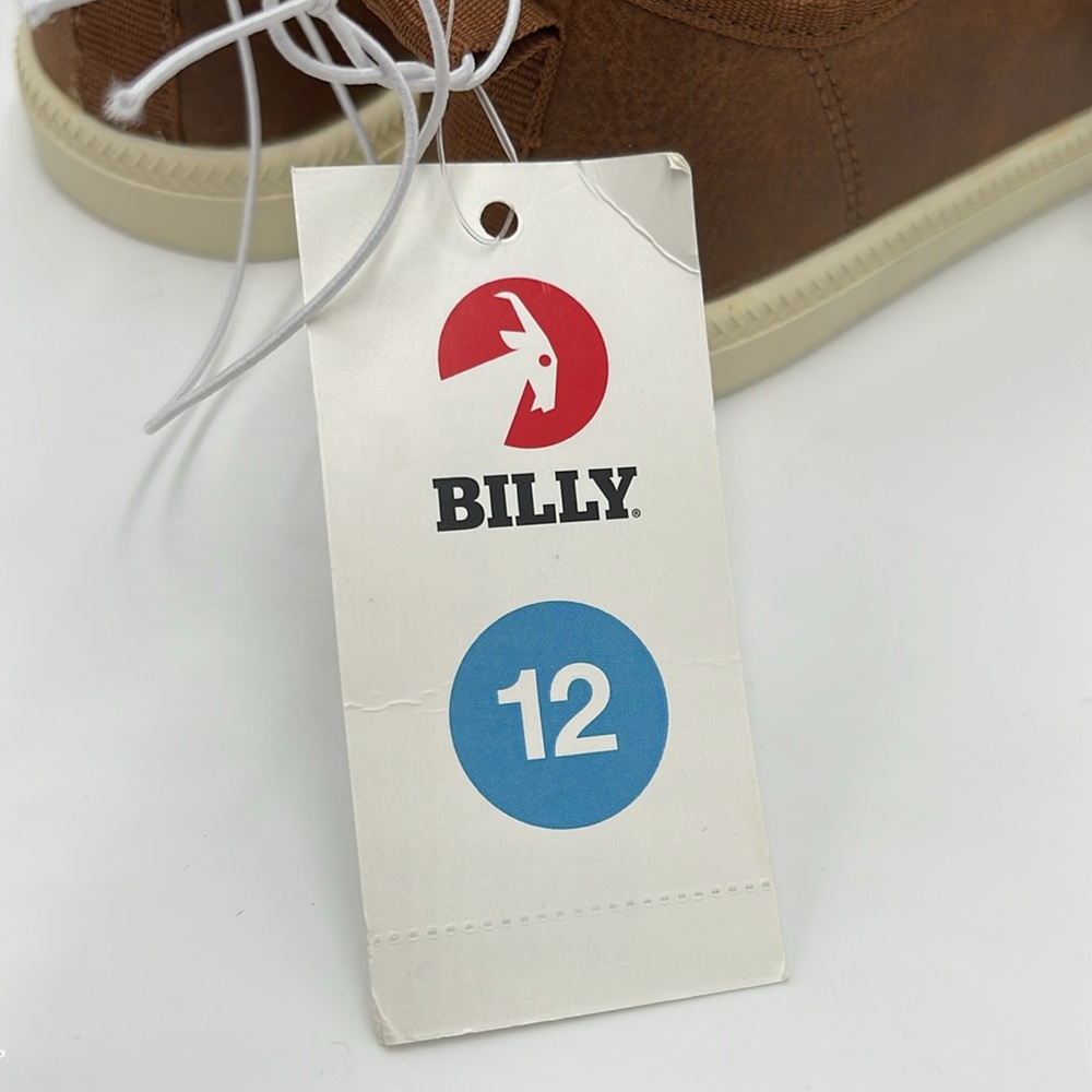 NWT Billy Footwear Harbor Essential Low Top Brown Sneakers Size 12 - Picture 8 of 15